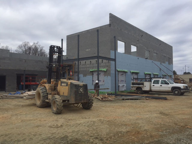 Caldwell Academy’s Student Life Center Construction Progress