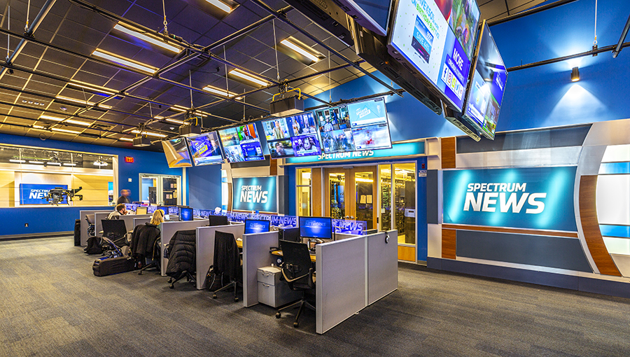 Landmark Completes Spectrum Newsroom Renovation